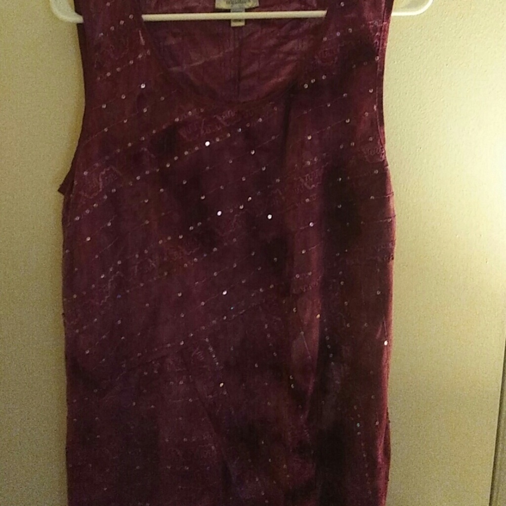 Sequin top